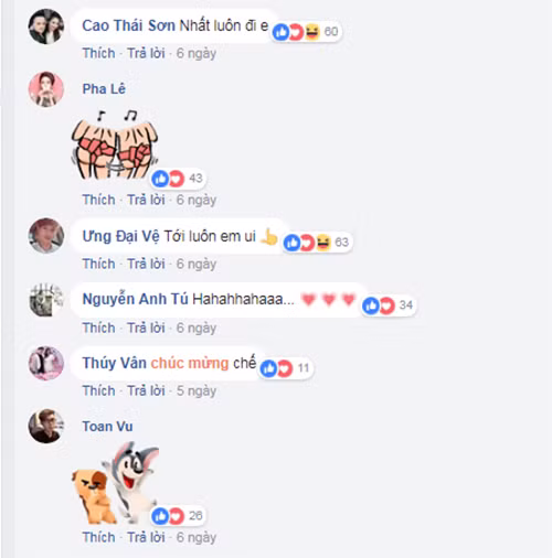 Nhiều sao Việt lên tiếng ủng hộ Hương Giang.