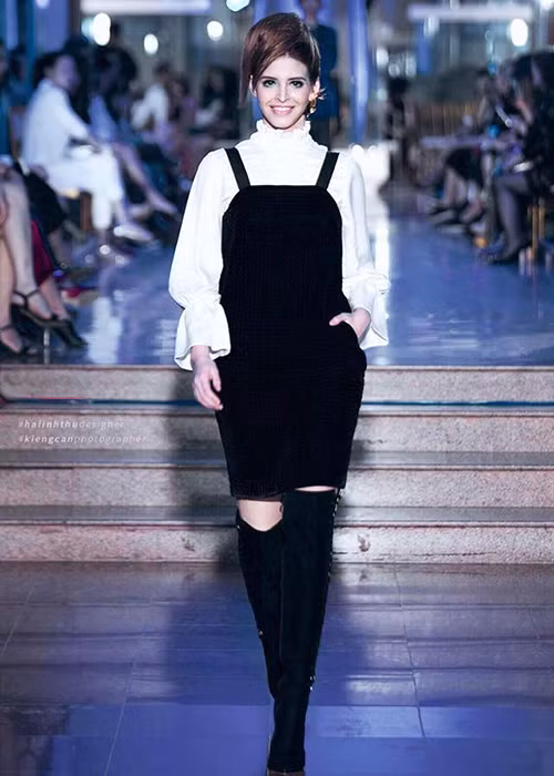 "Gái hư" An Tây hiện đã trở lại tham gia trình diễn thời trang, làm người mẫu ảnh.