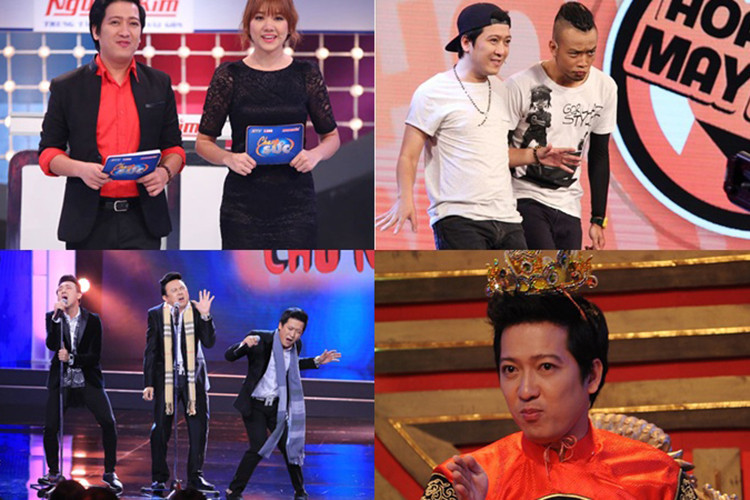 Trường Giang cũng tham gia vô số gameshow trong vai trò người chơi, giám khảo hay MC. Các gameshow phải kể đến: Ơn giời, cậu đây rồi, Hội ngộ danh hài, Người bí ẩn... Ảnh: Phununew