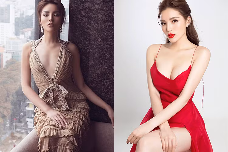 Trong bộ ảnh mới nhất, Kỳ Duyên khoe vòng một căng đầy khiến nhiều người bất ngờ bởi trước đây, cô sở hữu vòng một khá khiêm tốn.