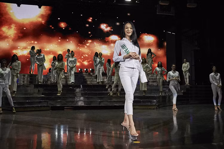 Đại diện Nhật Bản tích cực tập luyện cho chung kết.