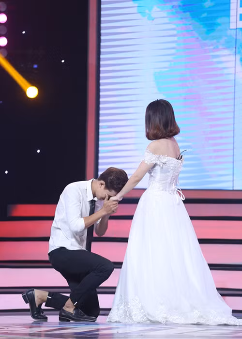 Linh Đan trong "Vì yêu mà đến". Ảnh: Vietnamnet