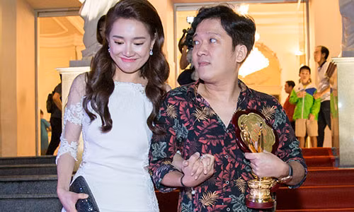 Trường Giang - Nhã Phương. Ảnh: Zing