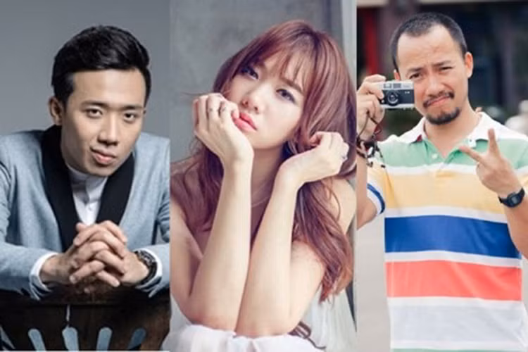 Hari Won bị lộ ảnh tình tứ bên Trấn Thành đúng vào thời điểm cô vừa tuyên bố chia tay mối tình 9 năm với Tiến Đạt. Dư luận sốc và chỉ trích Hari Won và Trấn Thành. Ảnh: Dân Việt