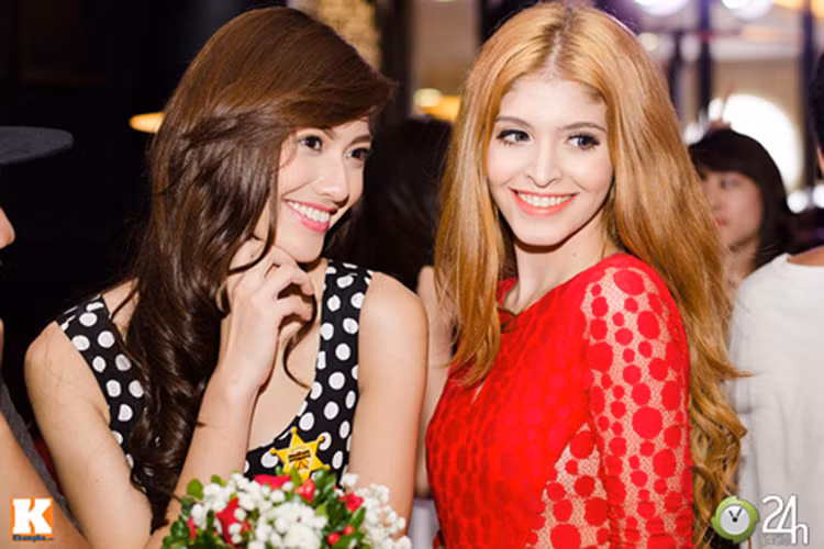 Andrea từng bị Hồng Quế tố mượn 10 triệu đồng, trốn tránh không trả. Về phía Andrea, cô phủ nhận việc vay tiền của Hồng Quế. Ảnh: Khám phá