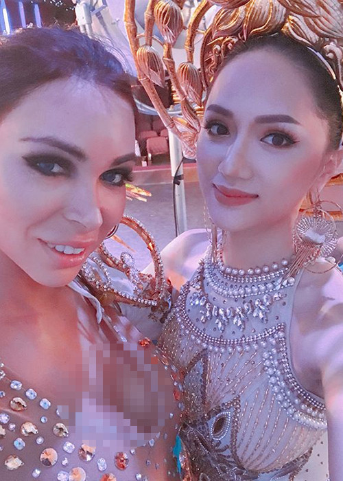 Hương Giang Idol còn trả lời phỏng vấn bằng tiếng Anh với một tờ báo điện tử của Thái Lan.