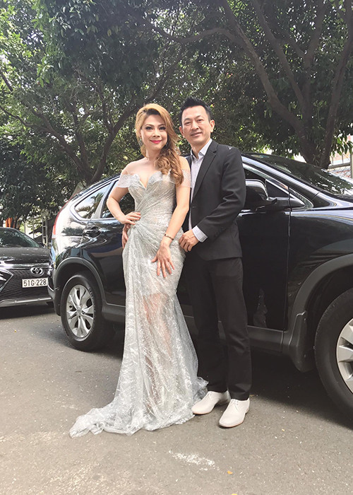 Thanh Thảo được nửa kia tháp tùng tham gia các sự kiện.