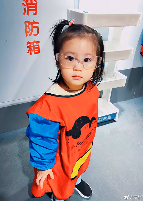 Bé Bubu cất tiếng khóc chào đời vào tháng 8/2015.