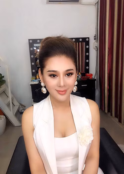 Lâm Khánh Chi xinh đẹp trong buổi casting một bộ phim mới.