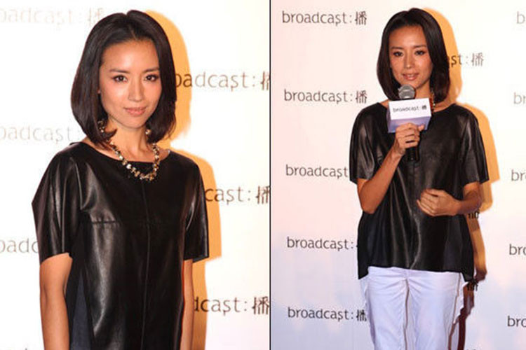 Sau ồn ào ngoại tình, vì buồn phiền mà nhan sắc của Đổng Khiết xuống dốc trầm trọng. Cô trông gầy gò, da nhăn nheo. Ảnh: Sina