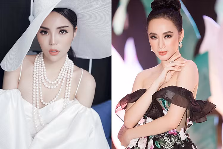 Khoe bờ vai trần quyến rũ, hai mỹ nhân Việt đều hút mọi ánh nhìn.