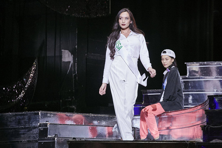 Đại diện Mỹ được xem là ứng cử viên nặng ký cho ngôi vị hoa hậu.