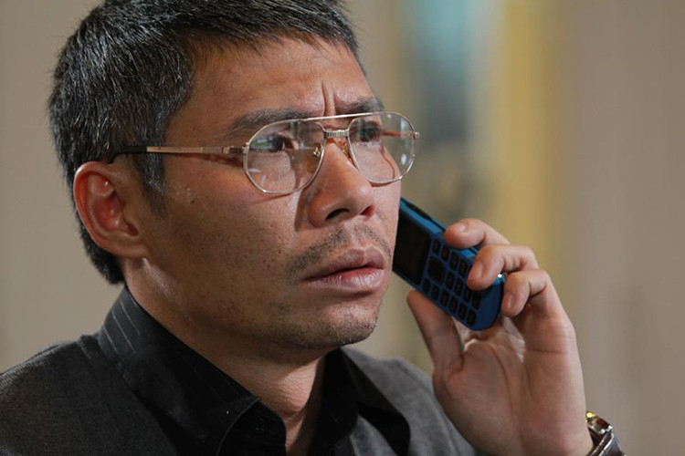 Ngoài sân khấu kịch, Công Lý còn ghi dấu ấn ở lĩnh vực phim truyền hình. Anh từng đóng “Khi đàn ông góa vợ bật khóc”, “Sống chung với mẹ chồng”, “Gió làng Kình”...Ảnh: VTV