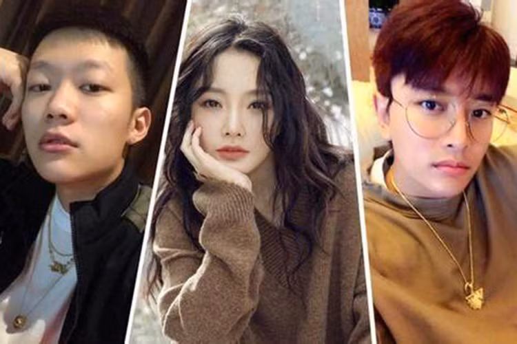 Cuối tháng 12/2017, Lý Tiểu Lộ bị bắt gặp qua đêm cùng PGone. Ảnh: Sohu