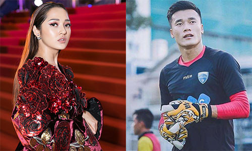 Bảo Anh - Bùi Tiến Dũng. Ảnh: FBNV