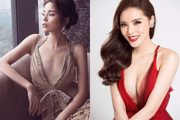 Sau gương mặt, vòng một của Hoa hậu Kỳ Duyên bị nghi đã qua dao kéo.