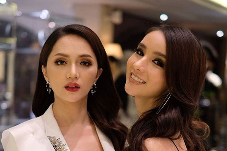 Hương Giang Idol tự tin đọ sắc cùng đại diện Thái Lan - Yoshi Rinrada Thurapan.