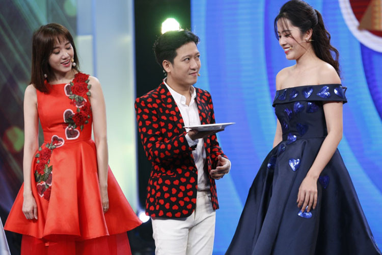 Trường Giang và Nam Em từng hợp tác chung trong suốt chương trình "7 nụ cười xuân". Ảnh: Vnmedia