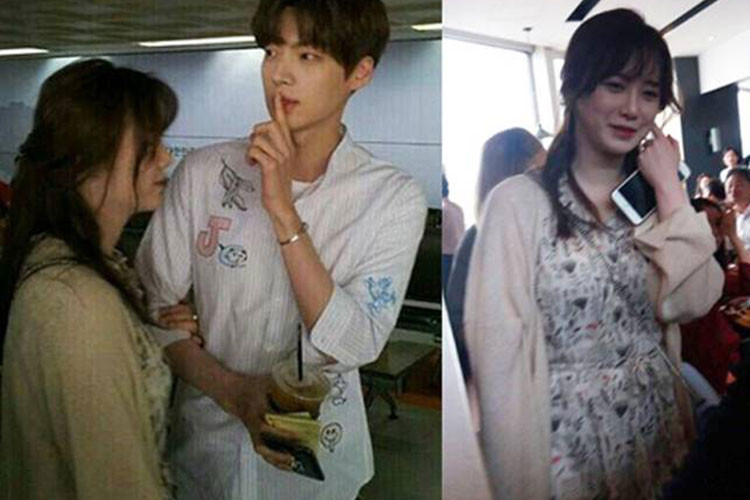 Sau khi kết hôn, Ahn Jae Hyun và Goo Hye Sun vẫn luôn mặn nồng.