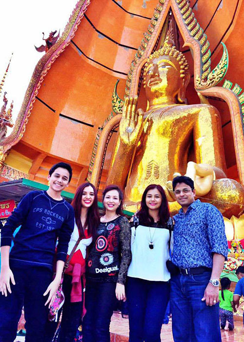 Các con của Hoa hậu Diệu Hoa đều ngoan ngoãn, học giỏi.