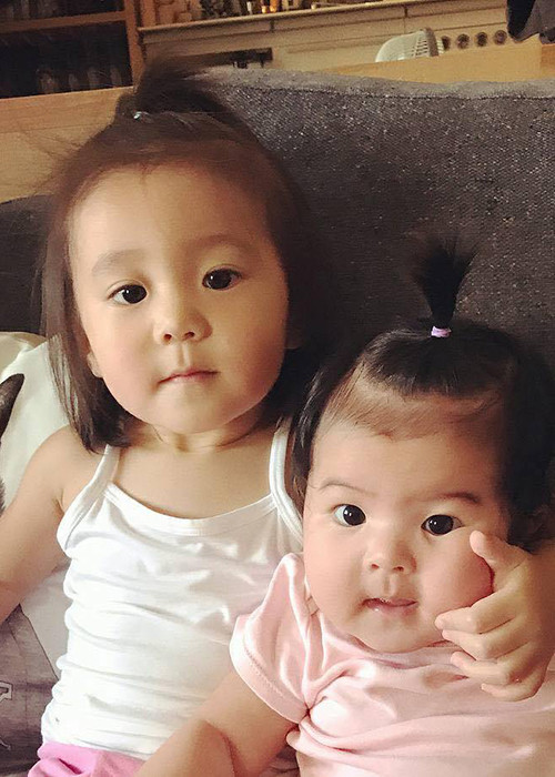 Ngoài bé Bobo, Giả Tịnh Văn và Tu Khải Kiệt còn có một cô con gái ten Bubu.