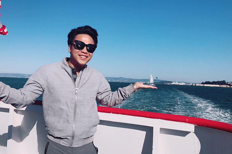 Nguyễn Minh Hải đang làm Tổng giám đốc một công ty phân bón của gia đình. Ảnh: FBNV