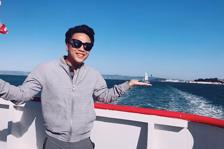 Nguyễn Minh Hải đang làm Tổng giám đốc một công ty phân bón của gia đình. Ảnh: FBNV