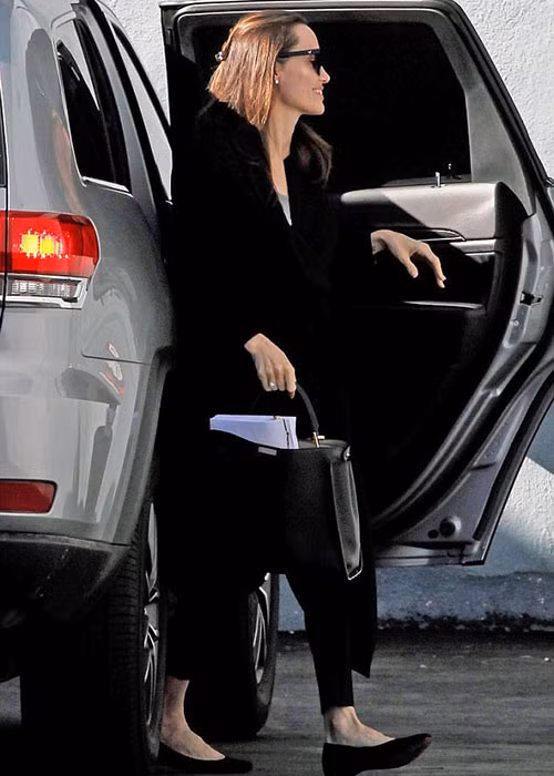 Tuy nhiên, phía Angelina lên tiếng khẳng định hiện nữ minh tinh không hẹn hò ai dù năm ngoái, cô gặp gỡ một vài người nhưng chưa hẹn hò chính thức. Ảnh: Dailymail