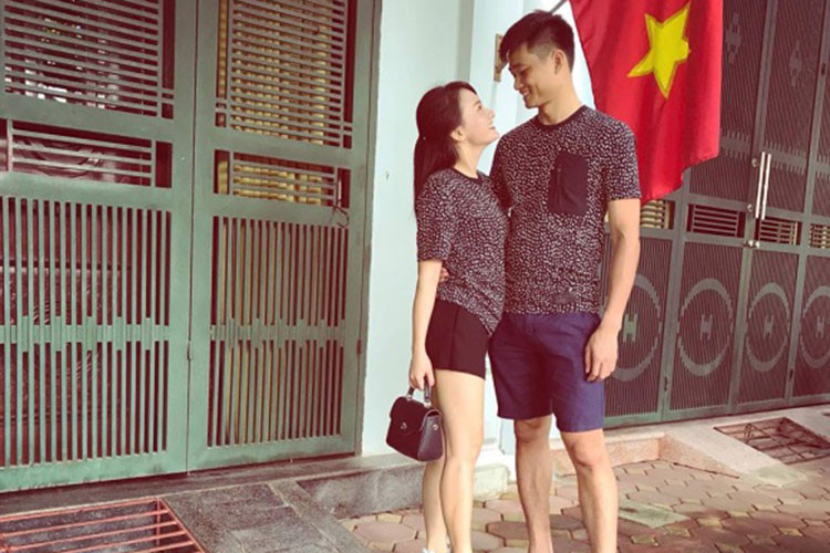 Bảo Thanh khoe ông xã cao 1m84.