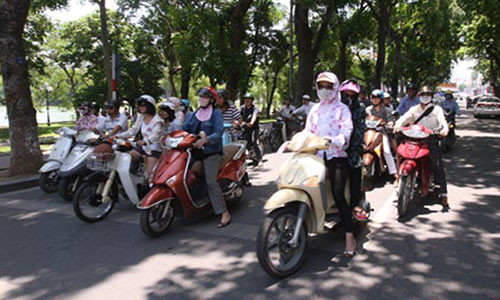 Miền Bắc đang trên đà tăng nhiệt.