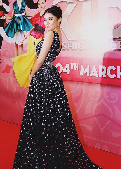 Hình ảnh mới nhất của Thùy Dung khi tham gia một sự kiện thời trang.