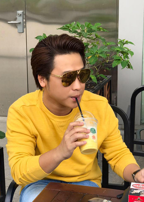 Tình mới của Hòa Minzy được khen ngợi có vẻ ngoài điển trai. Ảnh: FBNV