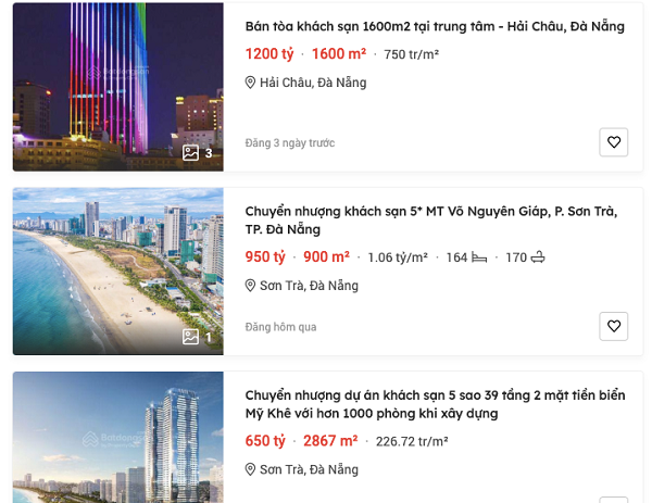 Khach san ven bien gia tram, nghin ty am tham rao ban