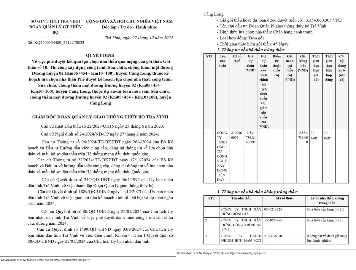 Trà Vinh: Cận cảnh công trình sửa chữa, chống thấm ĐH02, huyện Càng Long - Hình 3 Tra Vinh: Can canh cong trinh sua chua, chong tham DH02, huyen Cang Long-Hinh-3