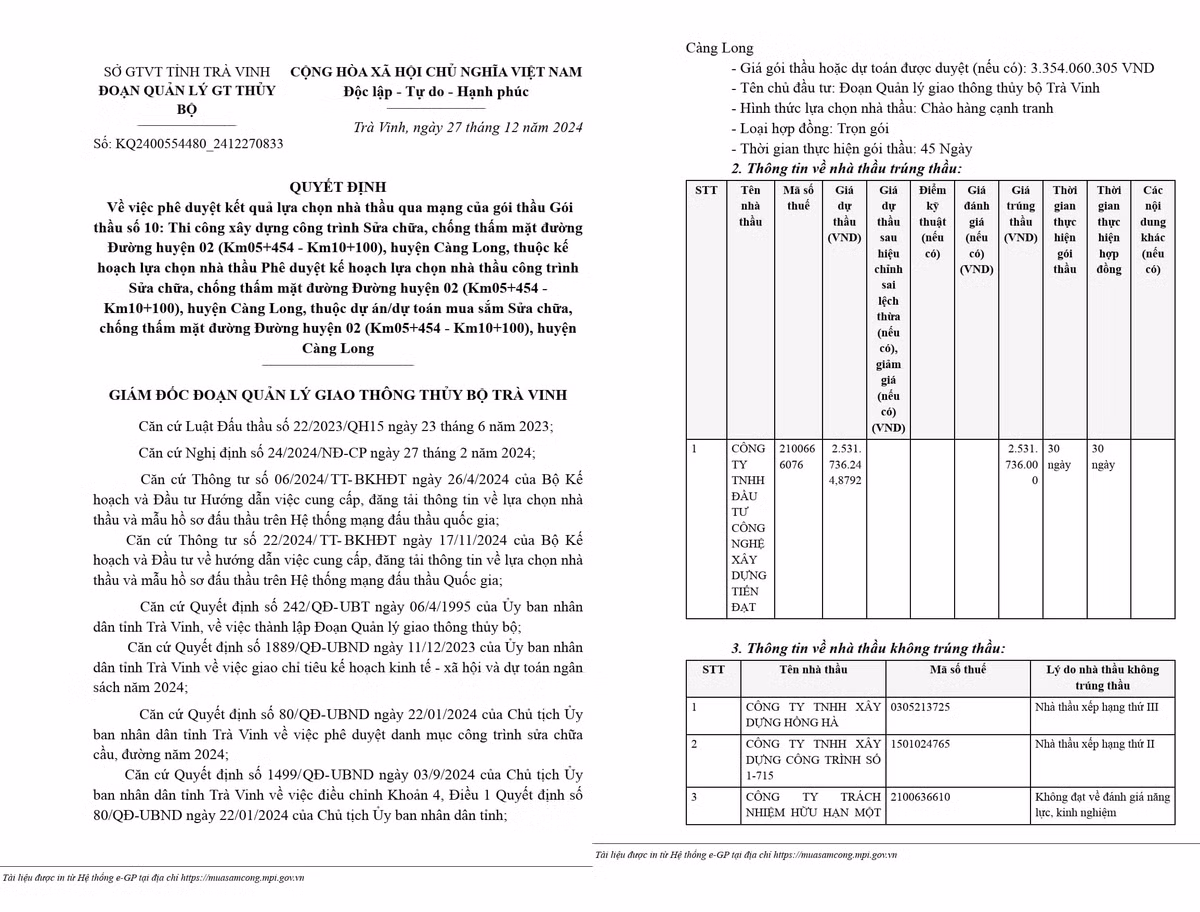 Trà Vinh: Cận cảnh công trình sửa chữa, chống thấm ĐH02, huyện Càng Long - Hình 3 Tra Vinh: Can canh cong trinh sua chua, chong tham DH02, huyen Cang Long-Hinh-3