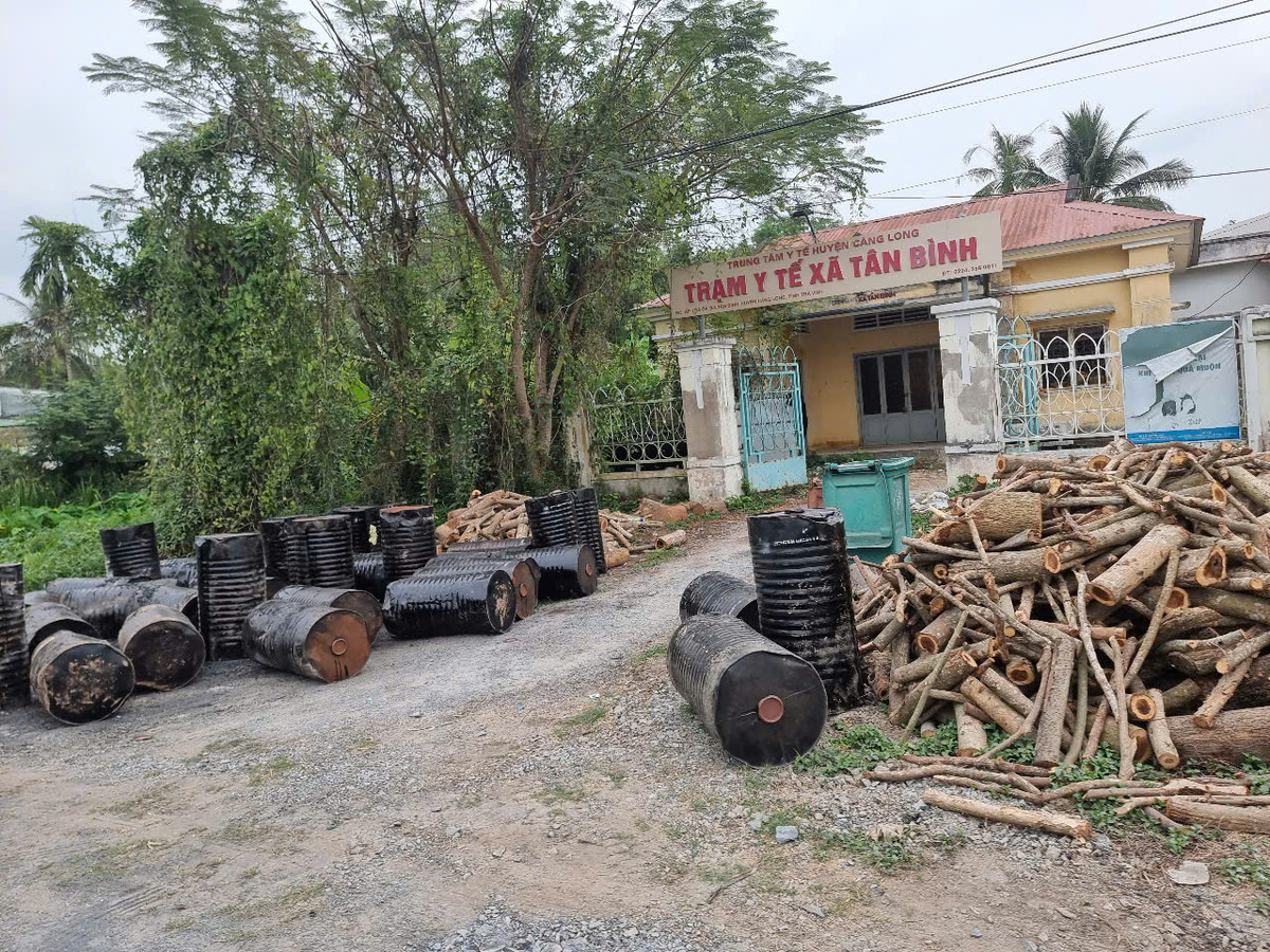 Trà Vinh: Cận cảnh công trình sửa chữa, chống thấm ĐH02, huyện Càng Long - Hình 7 Tra Vinh: Can canh cong trinh sua chua, chong tham DH02, huyen Cang Long-Hinh-7