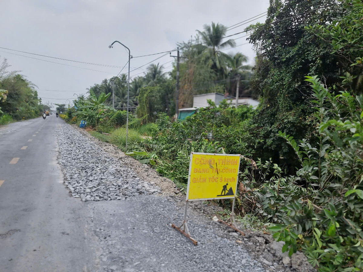Trà Vinh: Cận cảnh công trình sửa chữa, chống thấm ĐH02, huyện Càng Long - Hình 4 Tra Vinh: Can canh cong trinh sua chua, chong tham DH02, huyen Cang Long-Hinh-4