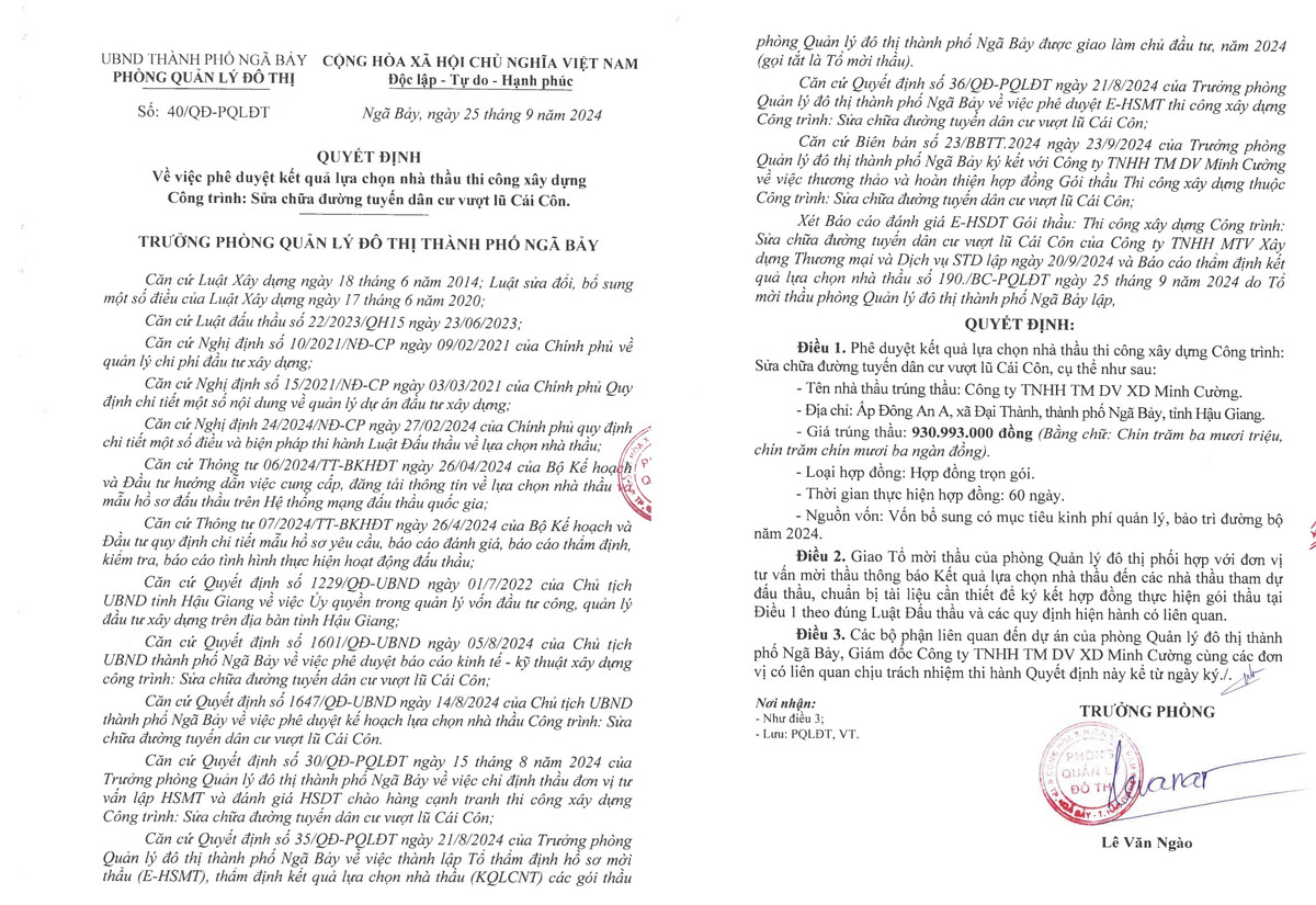 Hậu Giang: Cty Minh Cường “ngược dòng” thắng gói thầu hơn 1,3 tỷ - Hình 4 Hau Giang: Cty Minh Cuong “nguoc dong” thang goi thau hon 1,3 ty-Hinh-4