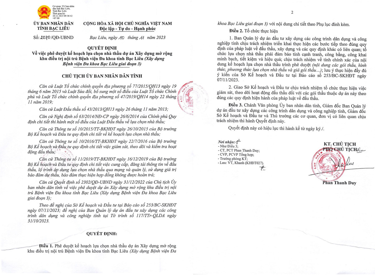 Cty Kiều Khanh trúng thầu lắp dây trung thế và trạm biến áp tại BV Bạc Liêu - Hình 2 Cty Kieu Khanh trung thau lap day trung the va tram bien ap tai BV Bac Lieu-Hinh-2