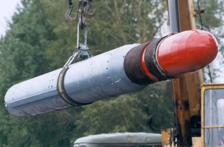 Ống phóng 650mm dùng để bắn tên lửa chống ngầm RPK-7 Veter có tầm bắn 100km, triển khai bom chìm hạt nhân hoặc ngư lôi 400mm.