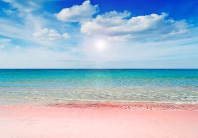 Cát ở Spiaggia Rosa của Sardinia chứa các mảnh san hô và vỏ sò mang lại màu hồng tươi. Khi tương phản với làn nước trong xanh như pha lê, bãi biển màu hồng thực sự nổi bật. Nguồn: Gabriele Maltinti /Shutterstock