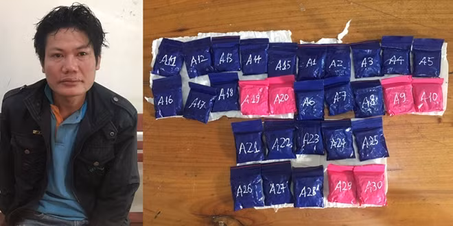  Dùng xe máy vận chuyển 6.000 viên ma túy tổng hợp: Ngày 7/12, Công an huyện Quỳ Châu (Nghệ An) cho biết, đã bắt giữ Nguyễn Văn Thắng (SN 1982) trú tại xóm Hải Lào, xã Nghĩa Lộc, huyện Nghĩa Đàn., thu 6.000 viên MTTH cùng một số tang vật liên quan tại địa phận xã Châu Bình, huyện Quỳ Châu. Thắng khai nhận, đã lấy số ma túy đó từ một đối tượng người Mông (Lào). 