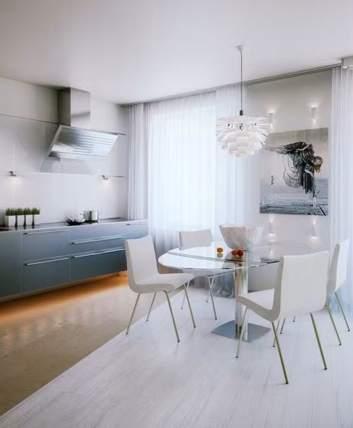  Phòng ăn là căn phòng nơi bạn và gia đình quây quần mỗi ngày bên bữa ăn ấm cúng, diện tích phòng ăn không cần quá rộng mới có thể mang lại cảm giác ấm áp, thoải mái cũng như thể hiện được phong cách của chủ nhân.