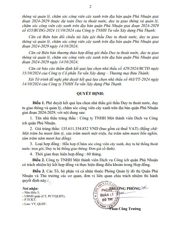 TP. HCM: Goi thau duy tu thoat nuoc 135 ty ve tay DVCI Phu Nhuan-Hinh-2