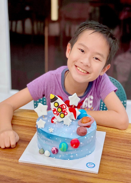 Bé Rio - con trai đầu lòng của Lý Hải - Minh Hà đón sinh nhật tròn 10 tuổi vào ngày 18/10.