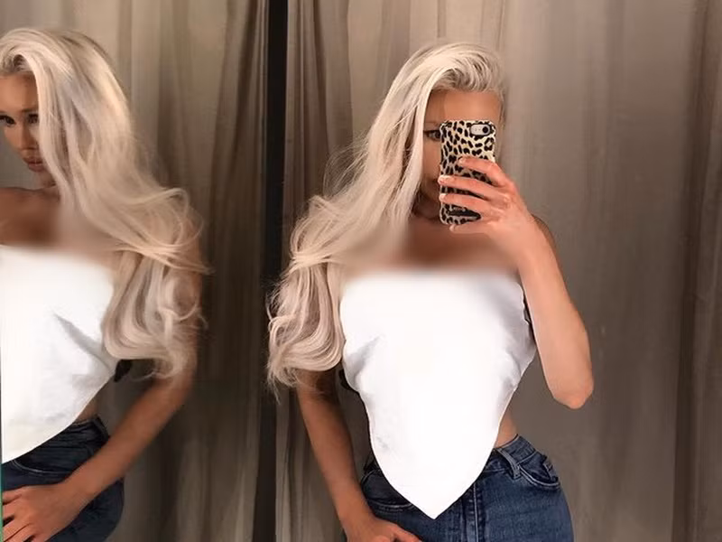 Đại diện Thụy Điển khoe vòng 1 gợi cảm, “thiêu đốt” ánh nhìn.