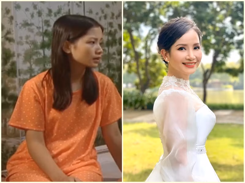 Trong “Phía trước là bầu trời”, Vũ Diệu Thảo vào vai cô em út hiền lành cũng tên Thảo của xóm trọ. Hiện tại, nữ diễn viên giảng dạy bộ môn đàn tỳ bà tại Học viện Âm nhạc quốc gia Việt Nam và làm MC. Ở tuổi 35, Diệu Thảo vẫn độc thân và rất kín tiếng về chuyện tình cảm. Ảnh: FB Diệu Thảo