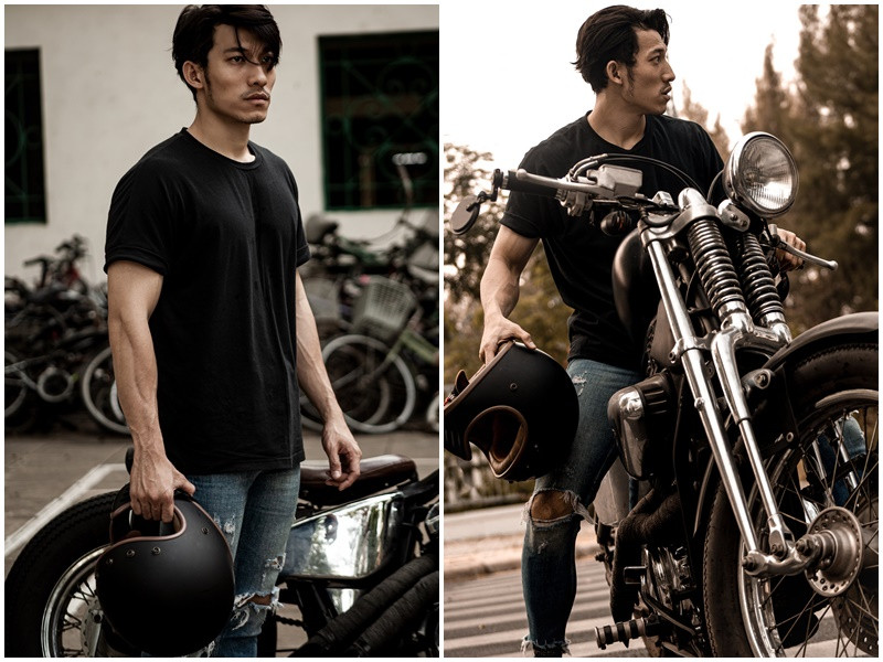 Liên Bỉnh Phát sở hữu thân hình săn chắc.