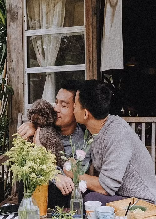 Trước dịch, Anh Tuấn và Sơn Đoàn thường xuyên đi du lịch cùng nhau. Ảnh: Adrian Anh Tuấn