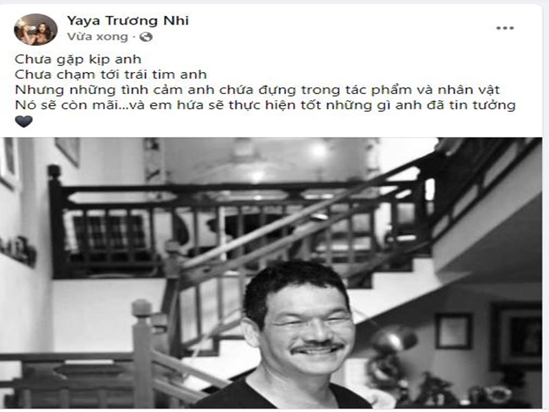 Yaya Trương Nhi hứa sẽ thực hiện tốt những gì đạo diễn Trần Cảnh Đôn đã tin tưởng.